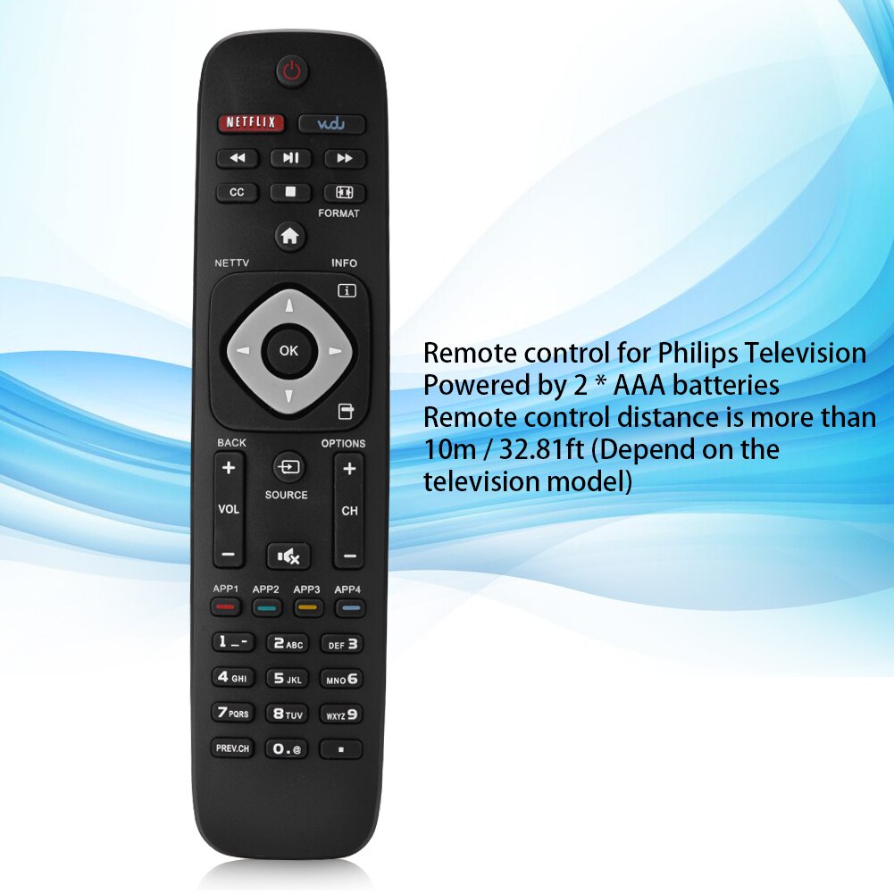 Universal for Phillips URMT39JHG003 YKF340-001/Blu-ray DVD Player TV DVD Remote Control: Default Title