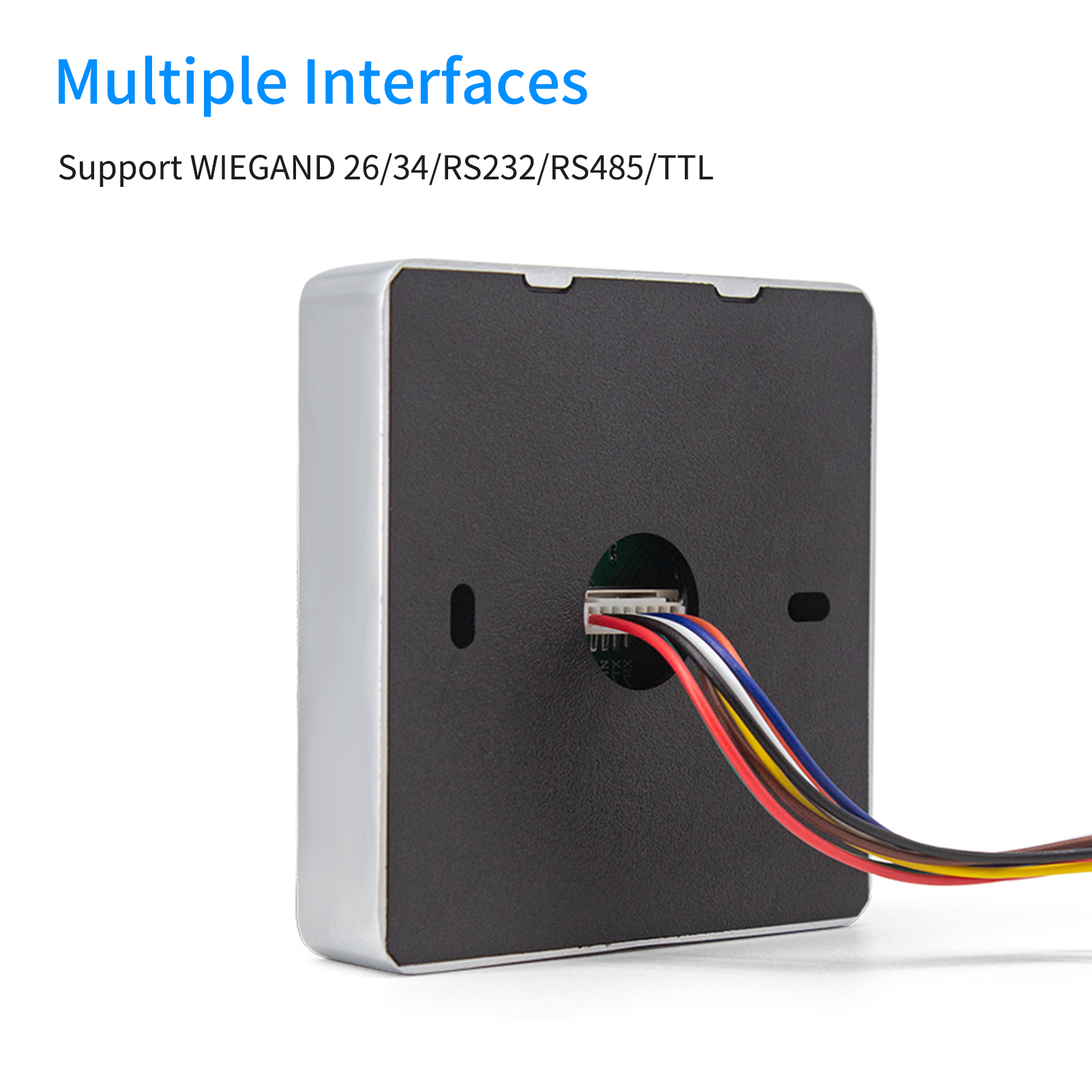 Embedded 1D 2D Barcode Scanner Qr Bar Code Rfid Kaartlezer Wiegand Verbinding Self-Inductie Voor Gate Machine Tickets controleren