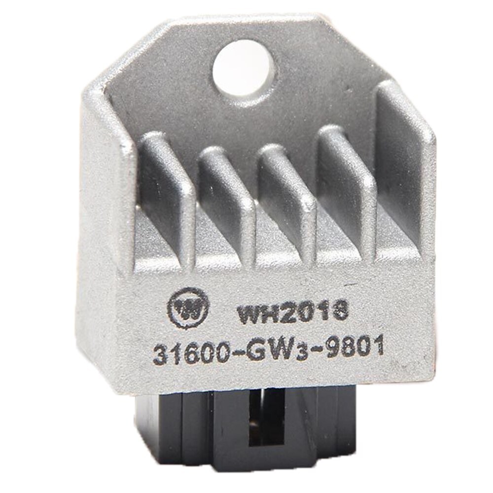 Motorfiets Spanningsregelaar Gelijkrichter 12V 4Pin fit voor Buggie met GY6 50cc 125cc 150cc Bromfiets Scooter ATV Gokarts: Default Title
