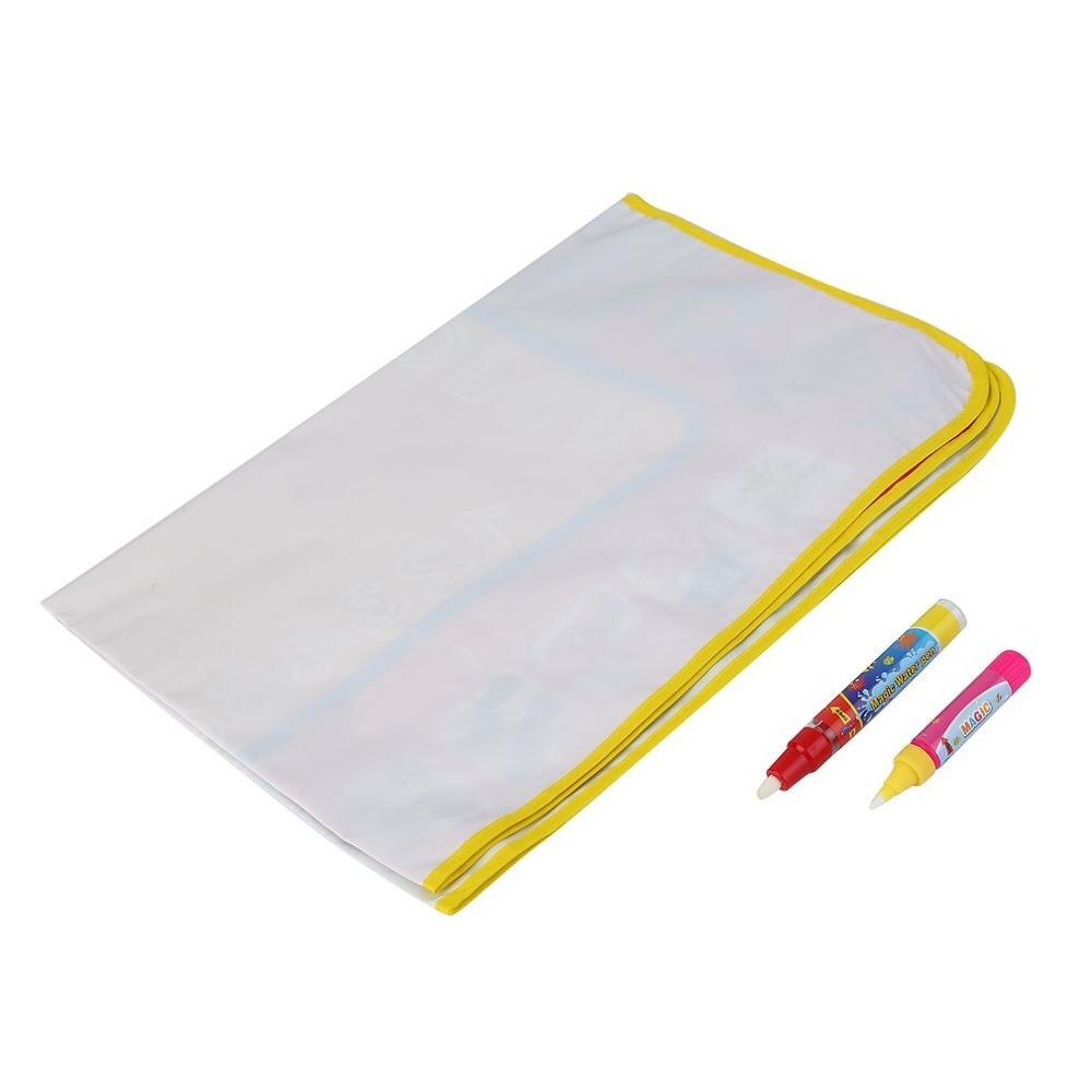 1Pc Kids Water Drawing Painting Writing Board & Magic Pen Doodle Graffiti Mat Newest: Default Title