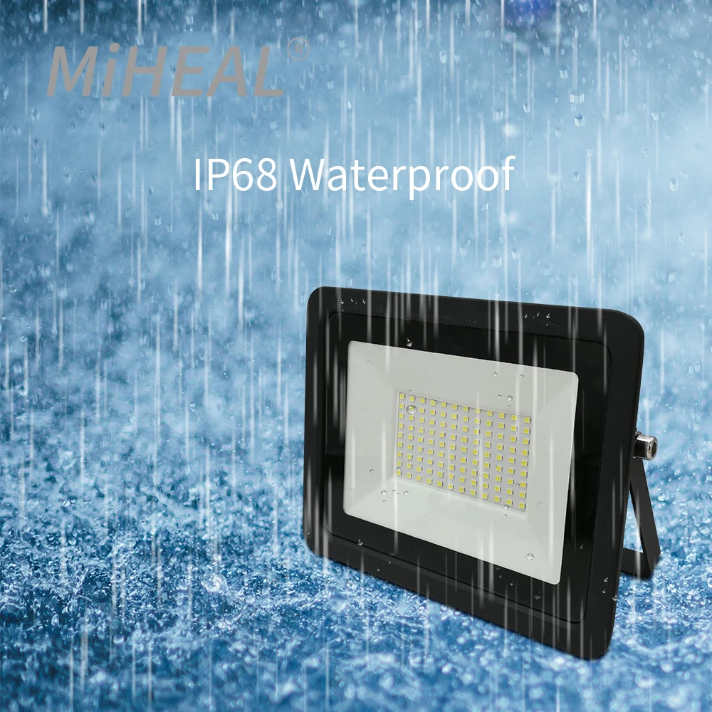 Éclairage industriel à LED, 10W 20W 30W 50W 100W, 110V/220V, sécurité extérieure, budgétaire de paysage, applique murale, lampe de travail IP68