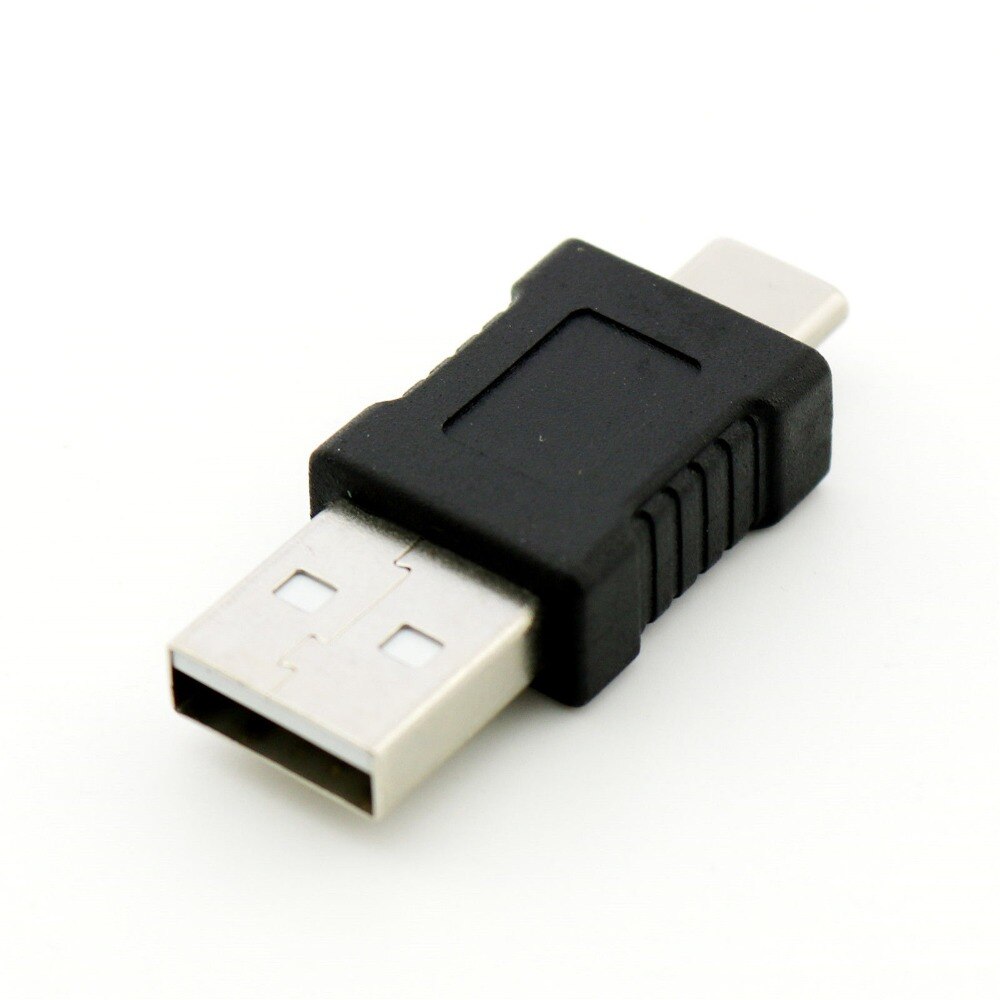 Adaptateur USB 2.0 A mâle vers USB Type C mâle, 1 pièce, convertisseur de Charge et synchronisation de données