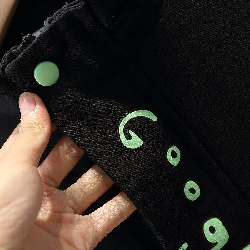 NEUE Frühling Herbst gutaussehend Jungen Jacken Graffiti oben Graben Mantel Langarm freundlicher Outwear Straße Junge Mann Coole Kleidung