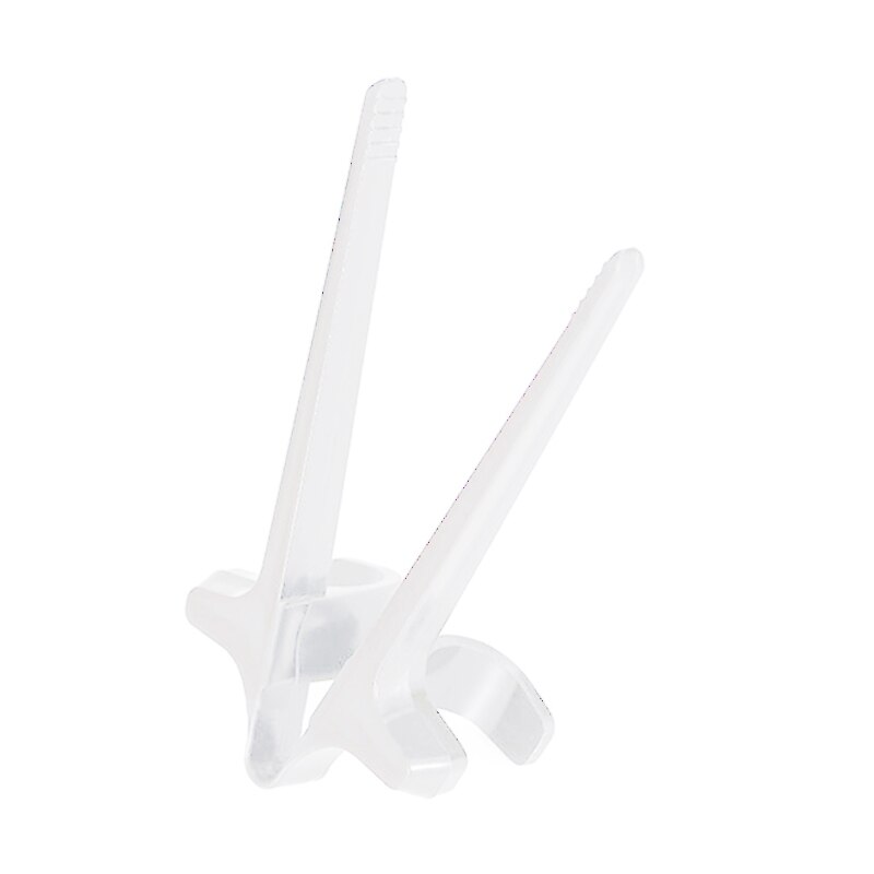 Finger Stäbchen für Gamer Spielen Snack Clips Kunststoff Finger Essstäbchen Snack Finger Zange Spielen Snack Finger Werkzeug Faul Artefakt Assistent Liefert Nicht Schmutzig Hand Freies-Hände Küche Zubehör: Weiß