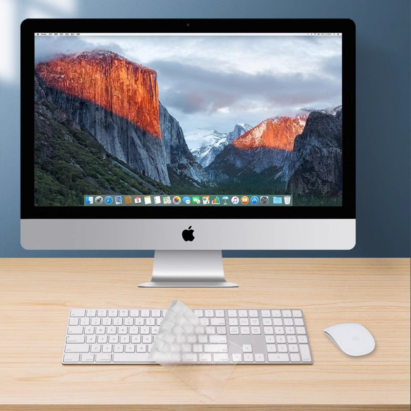 Keyboard Protector film For Apple Magic Keyboard USB-C A3119 A2520 A1843 US Layout with Numeric Keypad Cover Protector
