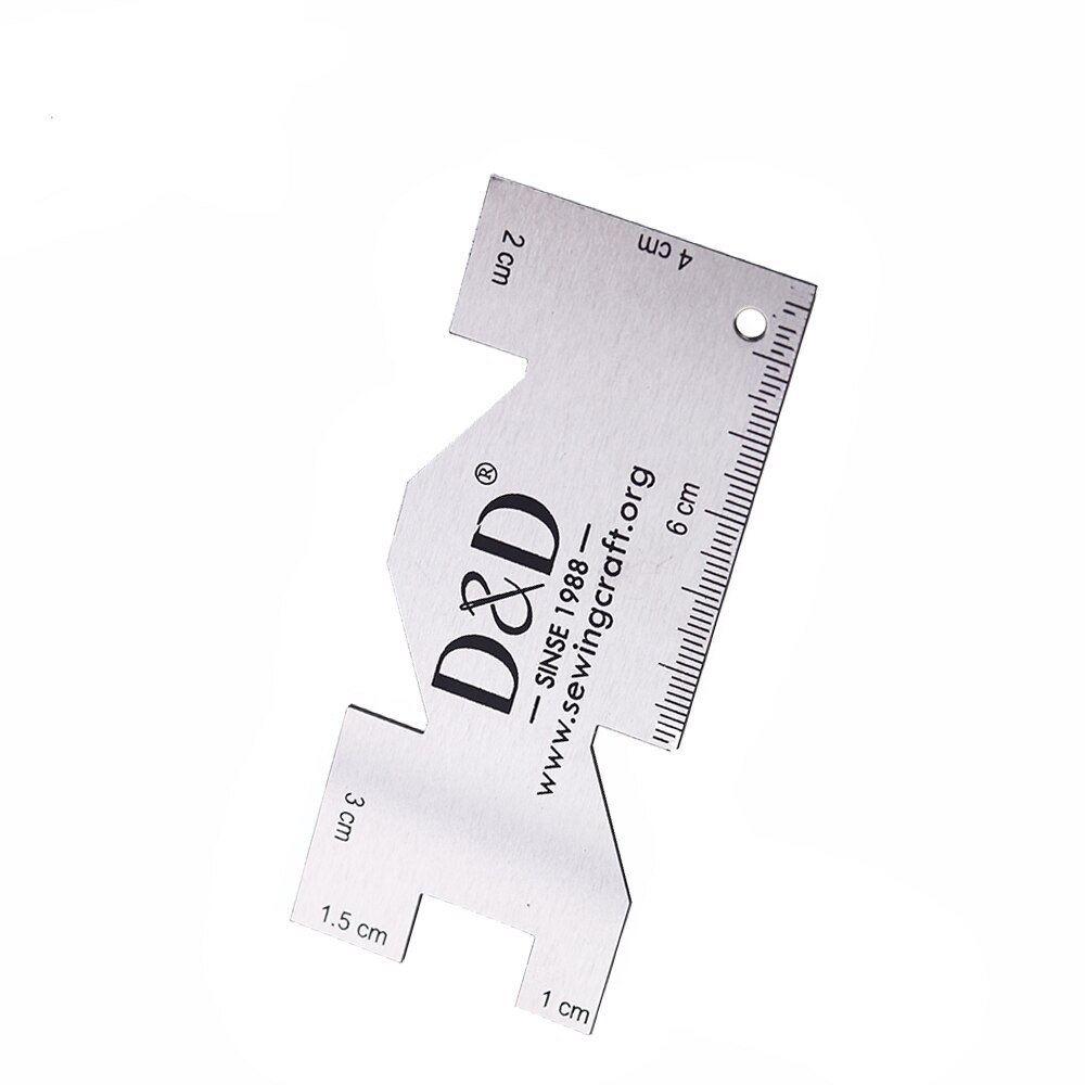 Water Erasable Pen Fabric Marker Pen & Metal Sewing Measuring Gauge Patchwork Ruler DIY Tailoring Craft Sewing Tools