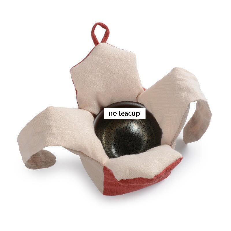Bolsa de almacenamiento Vintage de algodón y lino para tetera, bolsita de té para viaje, fácil de llevar, accesorios para la ceremonia del té, novedad