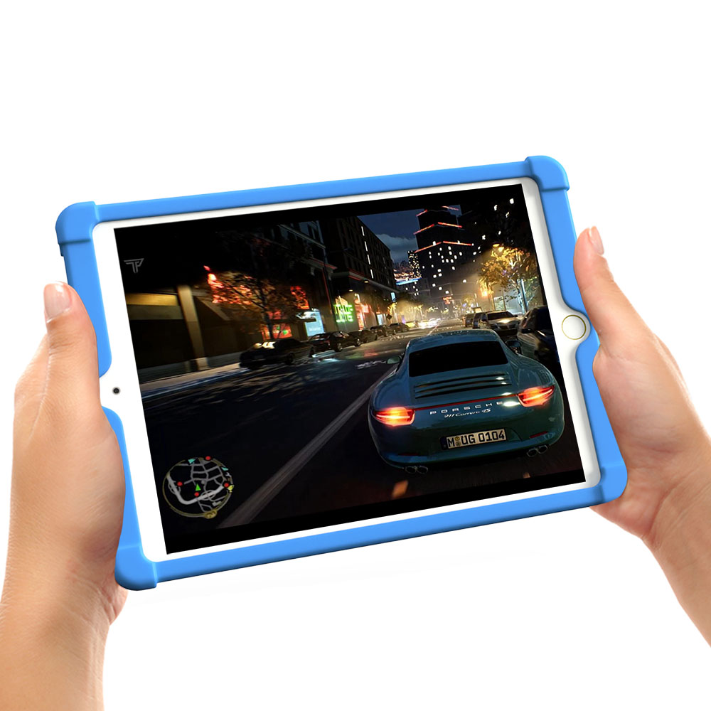 Funda de silicona suave para tableta de 9,7 pulgadas, protector de cuerpo completo de para funda de ipad air, para niños, ipad 5/6ª generación, ipad air 2 pro