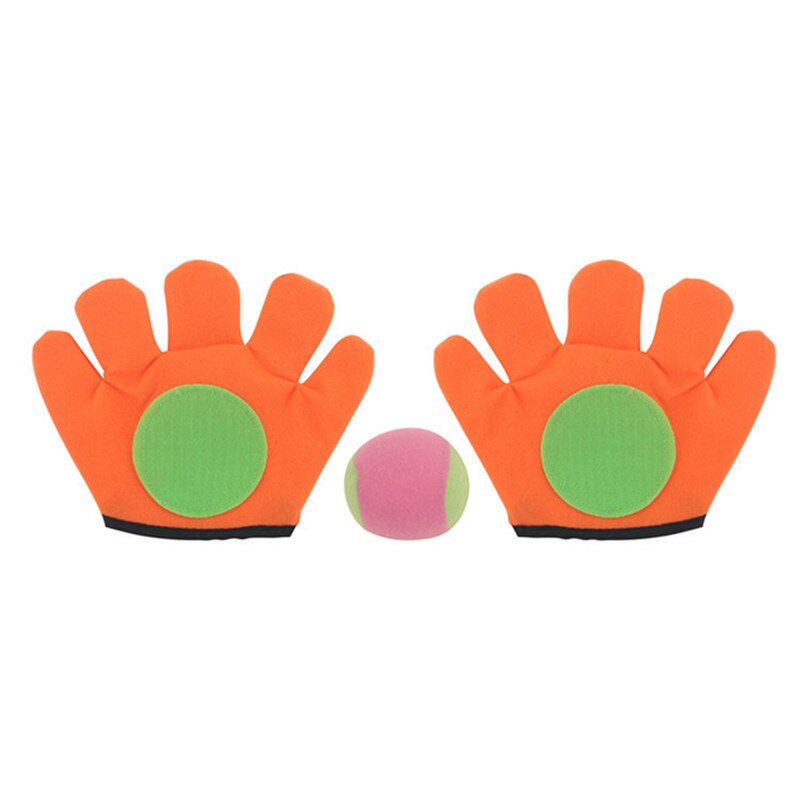 Nützliche Spiele Spielzeug Kleine/große Handschuhe Klebrige Ball Im Freien Sport Spiel Werfen Fangen Bälle Spielzeug Handschuhe Set Klebrige Mitts kinder Spielen