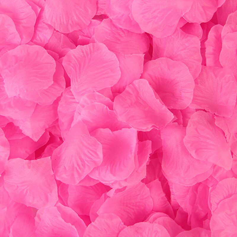 Kunstige roser 100 stk/pakke 5*5cm farverige kunstige blomster bryllupstilbehør rosenblade petalos de rosa de boda