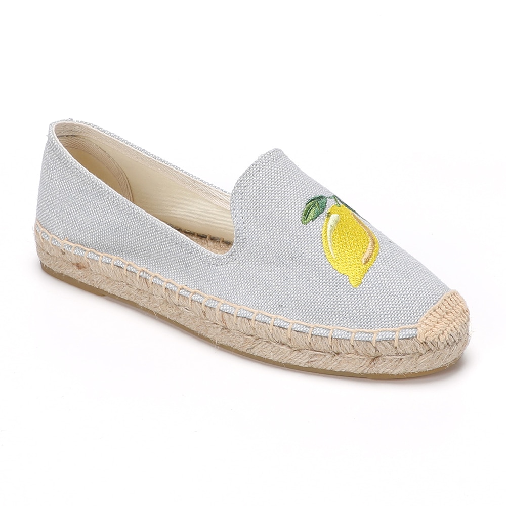 Zapatillas Mujer Casual Sapatos Tienda Soludos Schoenen Flats Maat Grey Sandalen Platform Espadrilles Voor Platte Gesloten Teen