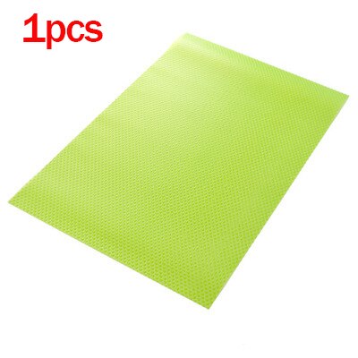 Alfombrilla antiincrustante para refrigerador alfombrilla antihumedad antimoho adaptable, antideslizante, para refrigerador almohadillas para nevera, 1/4 Uds.: 1pcs green