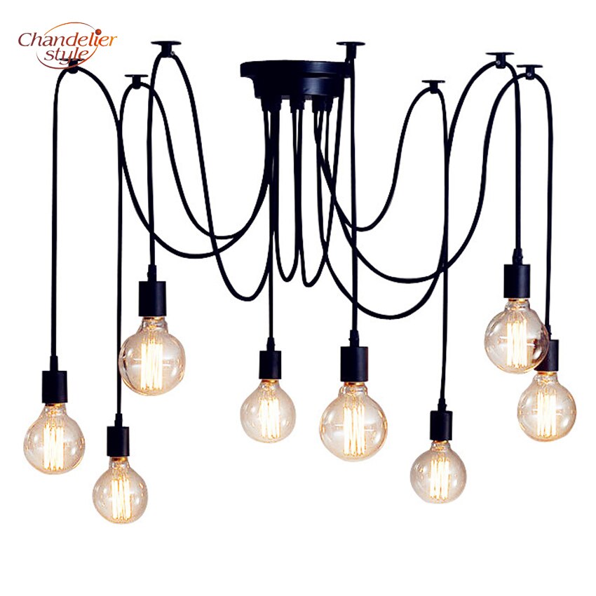 Cocoarm Plafondlamp Retro Spinnen Lampen Kroonluchter DIY Plafond