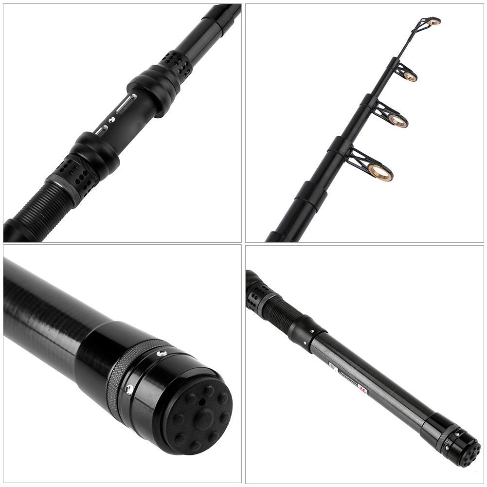 1.8-2.7m Carbon Portable Telescopic Fishing Rod Outdoor Lure Fishing Tackle-192604