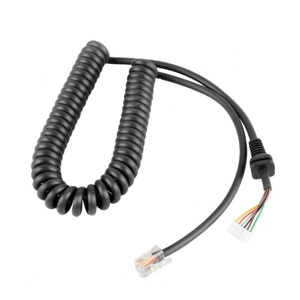 Ledning til mikrofonkabel for yaesu mh -48 a 6j mh -42 b 6j mikrofon for ft -7800 ft-8800 ft-8900 ft-8900r bilradio mh -42 mh-48 høyttaler