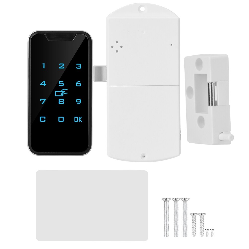 Smart Digital RFID Password Lock Touch Keypad Electronic Wardrobe File Cabinet Lock