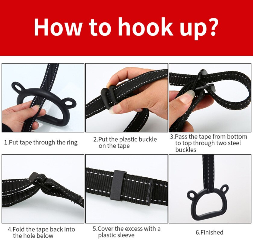 E-Ambar - Heavy Duty Pad Eye Plate Staple Ring Haaklus U-vormig - M5