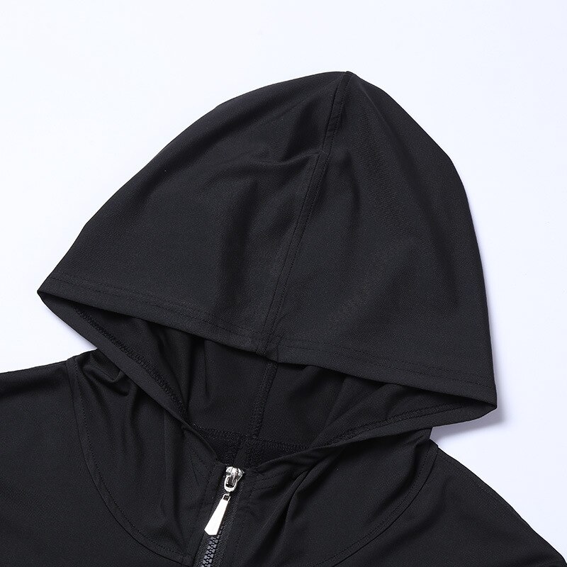 Herfst Vrouwen Sport Jas Snel Droog Capuchon Sweatshirt Running Jogger Fitness Gym Workout Casual Jas Jas Sportkleding