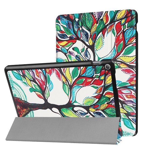 Leren hoes voor asus zenpad 10 z301 mlf  z301ml z301 10.1 " tablet (release) met driehoekige standaard magnetische hoes: Hls