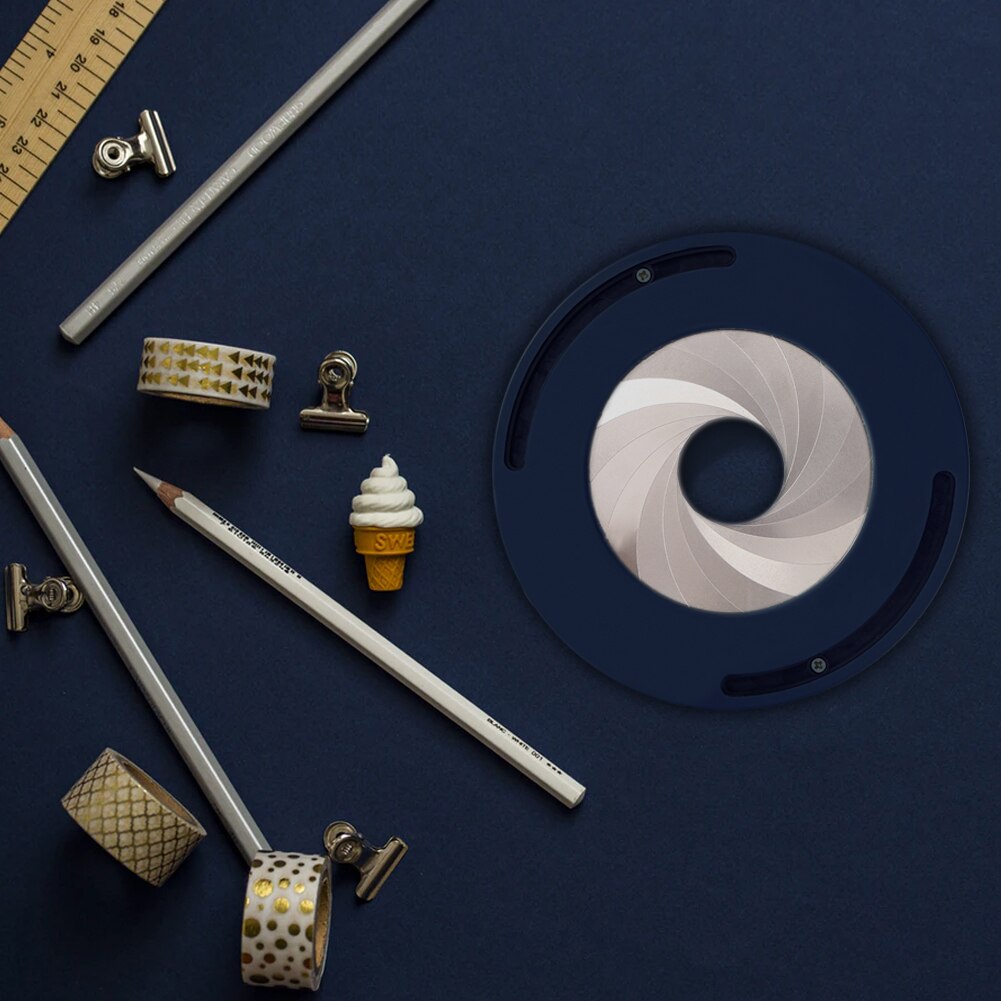 Flexible Circle Compass Drawing Tool Stainless Steel Drawing Ruler Adjustable Measuring Drawing For Woodworking