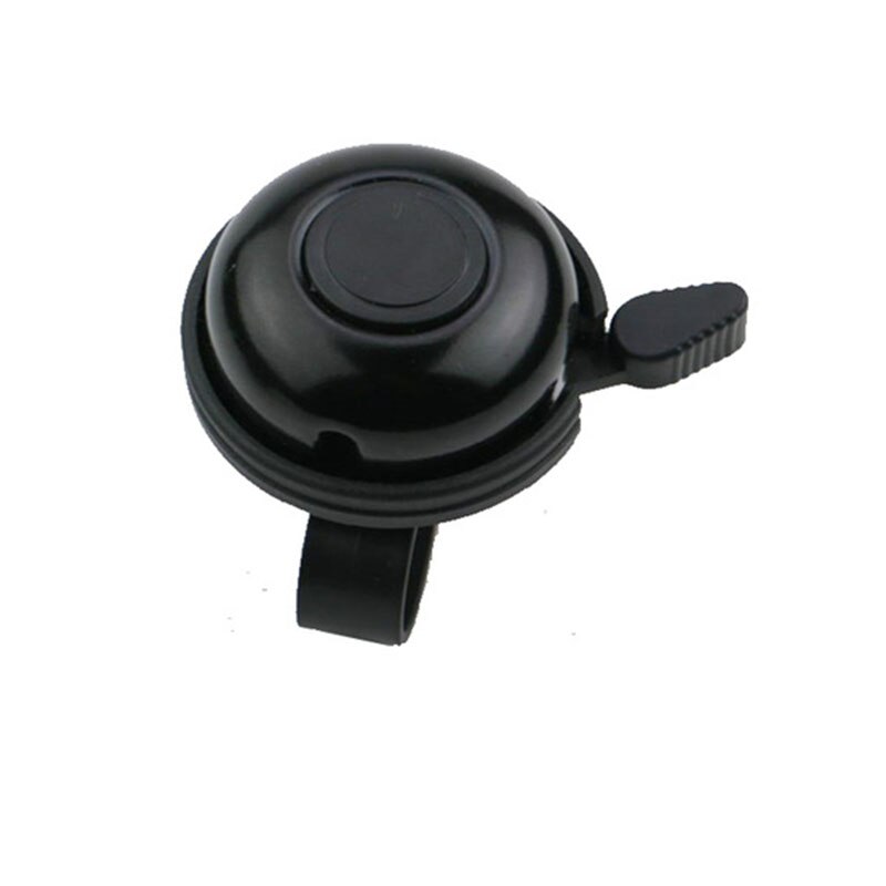 Campana para manillar de bicicleta de montaña, timbre de alarma de aleación de aluminio para seguridad, timbre protector para bicicleta de montaña: black3