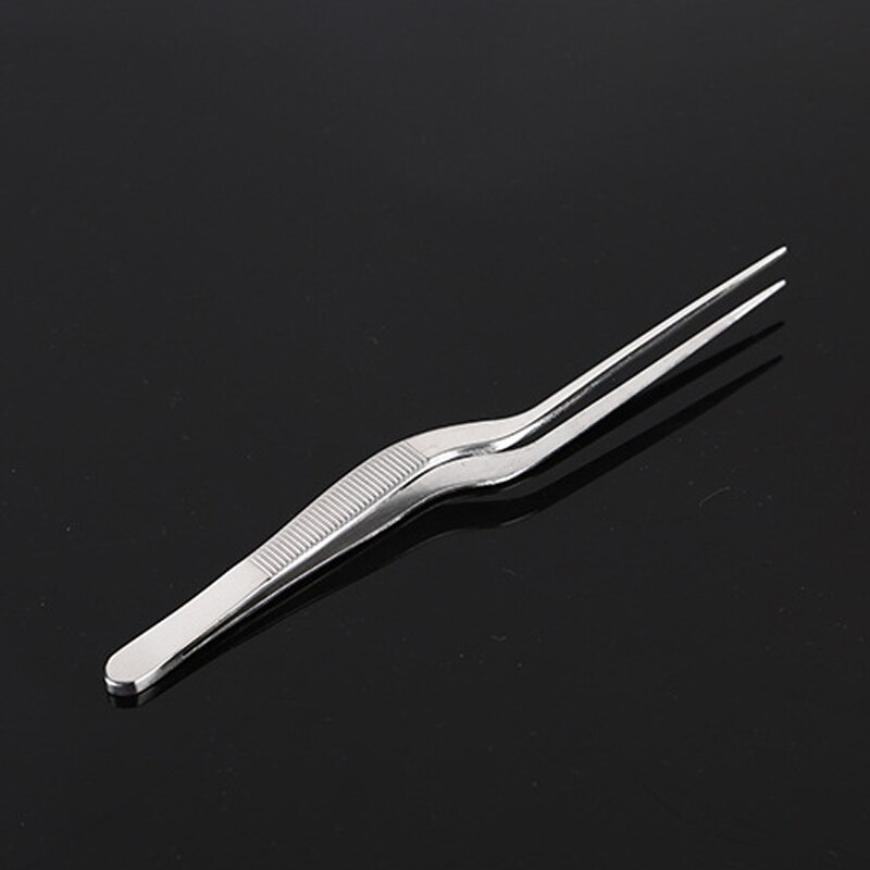 Multiple Specifications Chef Plating Tweezer Tongs Serving Presentation Stainless Steel Offset Chef Tool Trending Products