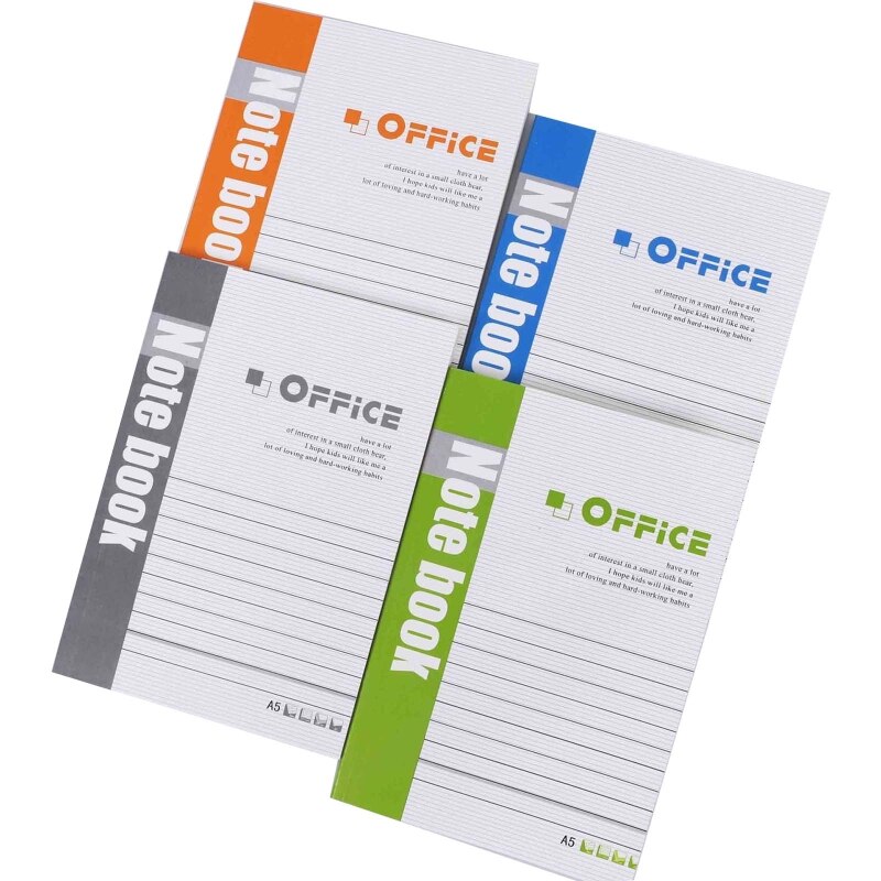 2022 Multipurpose Notebook Ink-proof A5 Soft Cover Stationery for business Executive Office Work Travel Home Meeting 10 Pack
