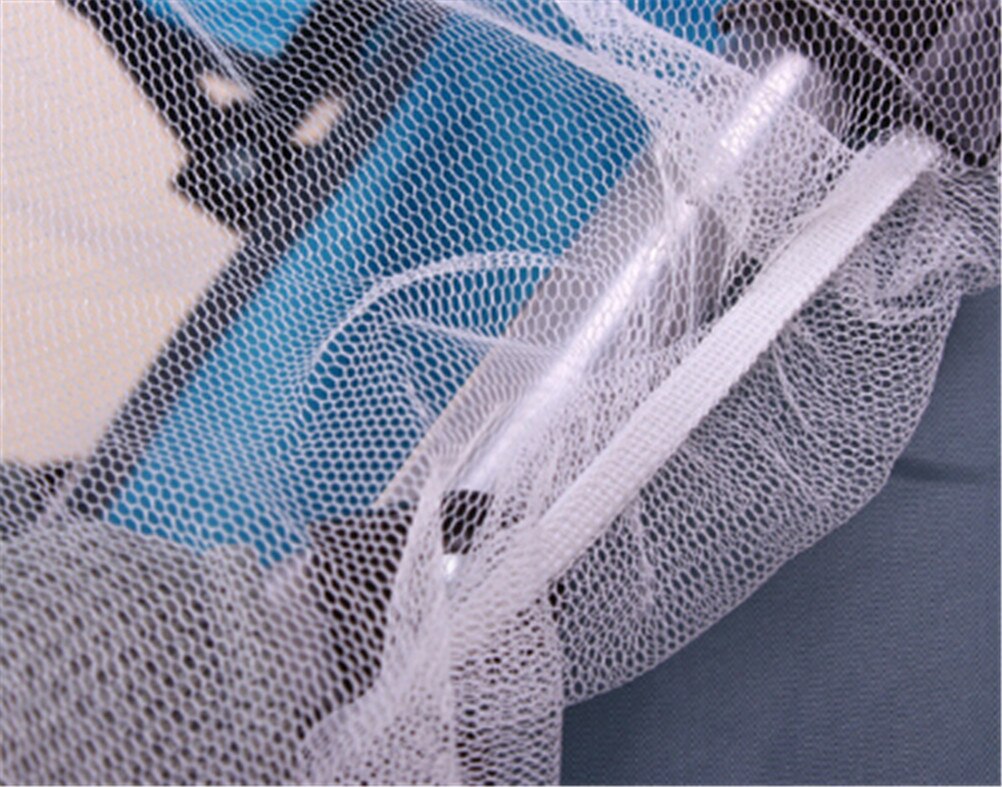 -né enfant en bas âge infantile bébé poussette Crip filet chaise pousser moustique moustiquaire maille sûre blanc