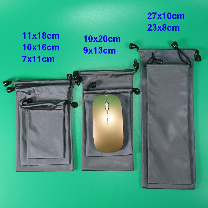 Pctonique sac étanche pour iPhone Huawei Samsung Selfie bâton de poche adaptateur de banque de puissance étui de rangement 20x8cm 27x10 10x20 15 sac
