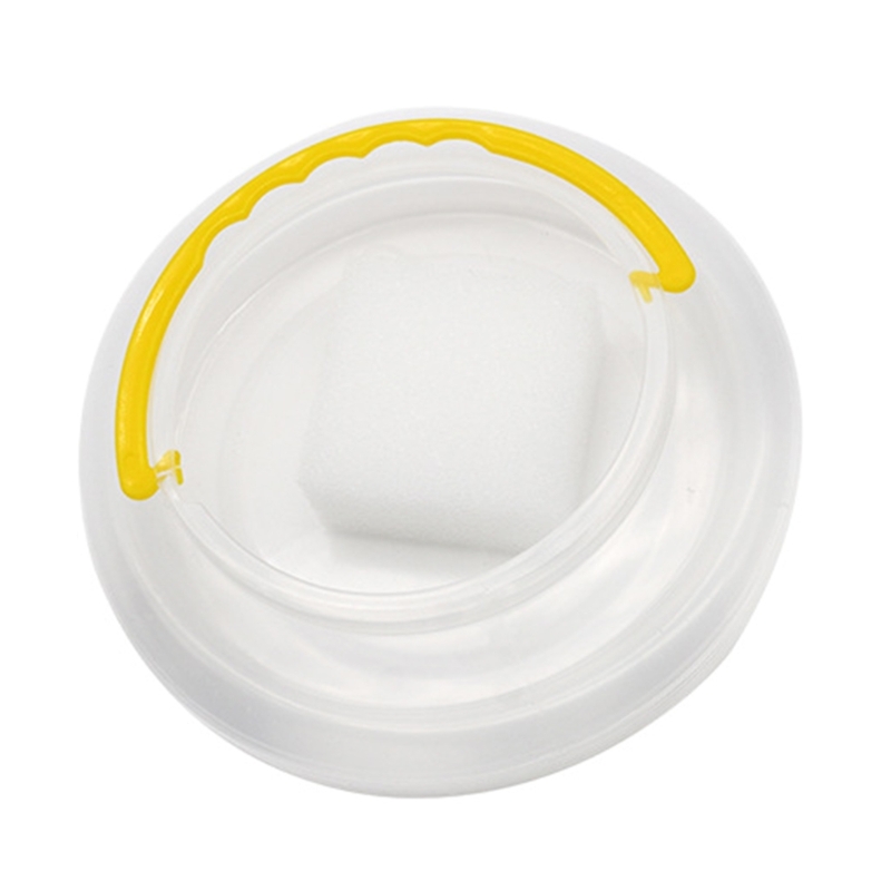 Opvouwbare kwastwasmachine Transparante ronde borstelwasmachine voor aquarel olieverf Wasemmer Borstelhouder