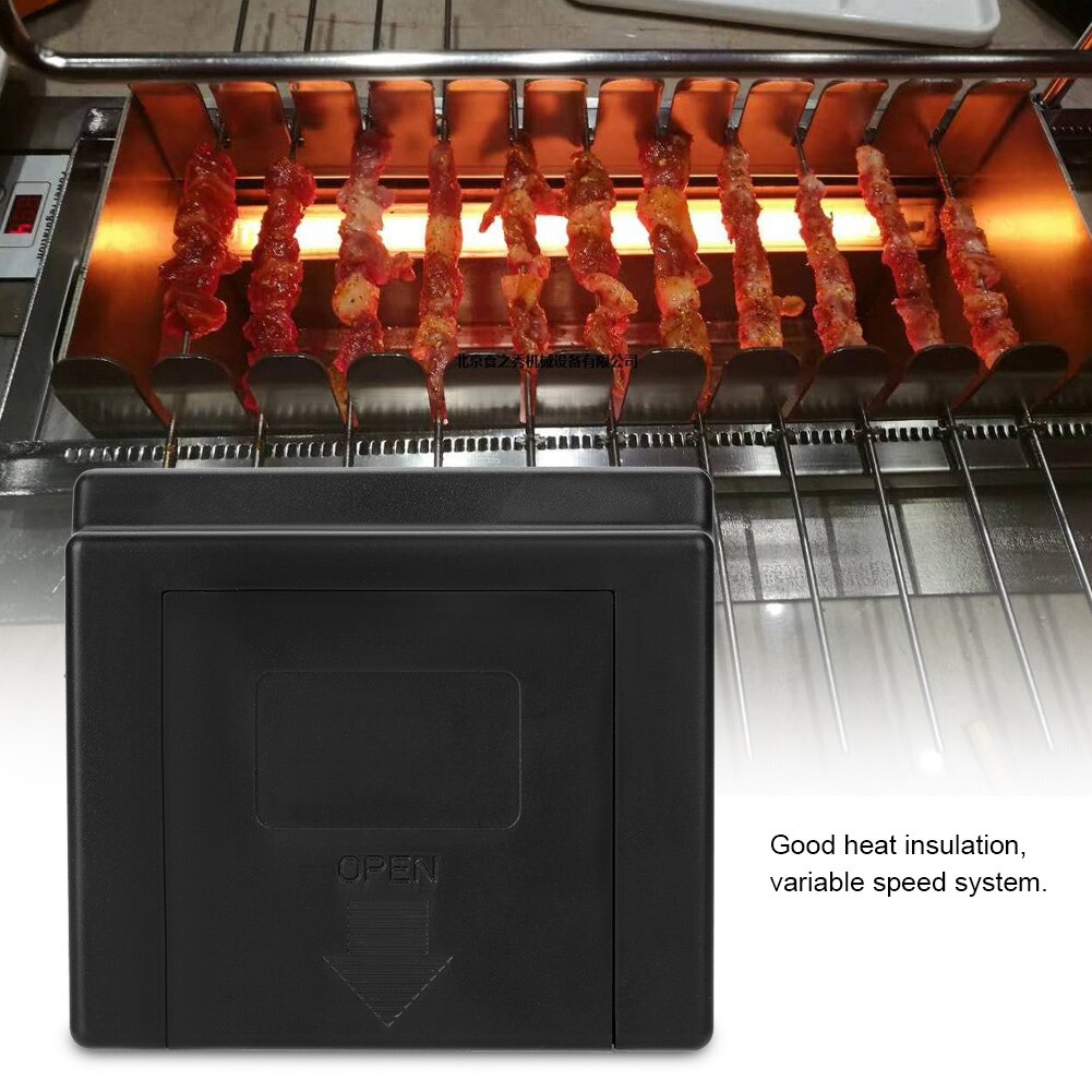 Parrilla de repuesto eléctrica de 5V Parrilla de barbacoa de acero inoxidable resistente Motor eléctrico Asador