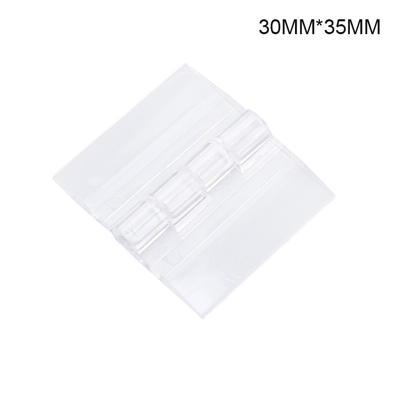 1 stk akryl klapphængsler gennemsigtig plexiglas hængsel holdbar klar 8 størrelser
