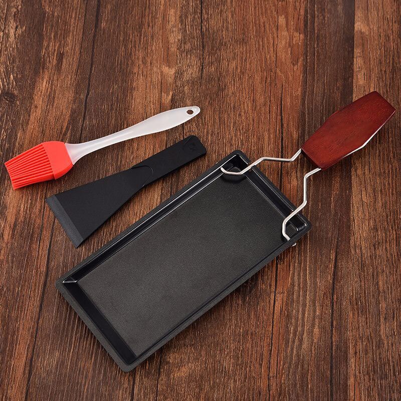 Grill Cheese Raclette Set Non-stick Griller Mini BBQ Cheese Board Baked Cheese Oven Iron Swiss Cheese Melter Pan Tray