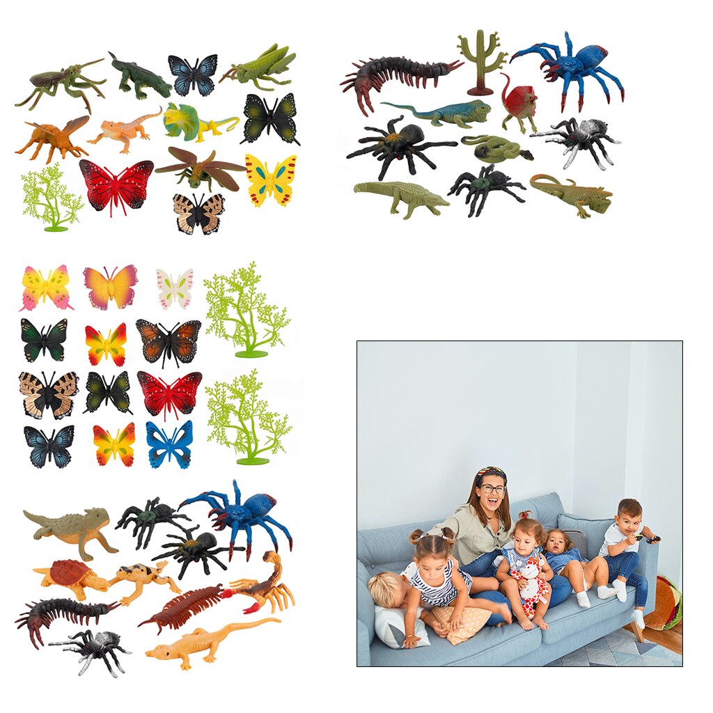 Lifelike Fun Insect Model Bug Toys for Kids Boys Toy Christmas Party Toddlers