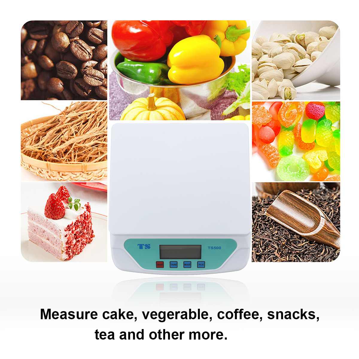 30kg LCD Display Electronic Scales Weighing Kitchen Scales Grams Balance for Home Electronic Balance Weight