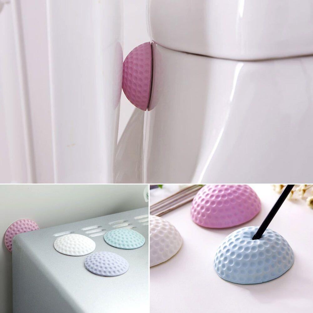 Türstopper Griff Türstopper Puffer Praktischer Wandaufkleber Türstopper Weichgummi Anti-Schock kippen Stille Heimat Aufkleber