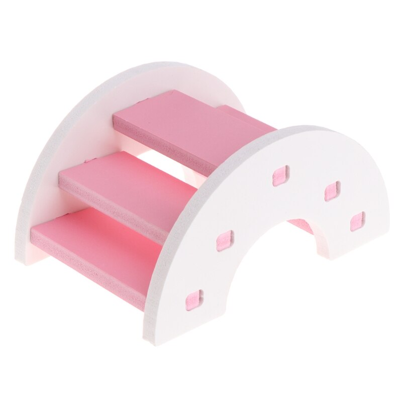 Hamster leksak trä pvc bro gungbräda litet djur husdjur marsvin ekorre rolig