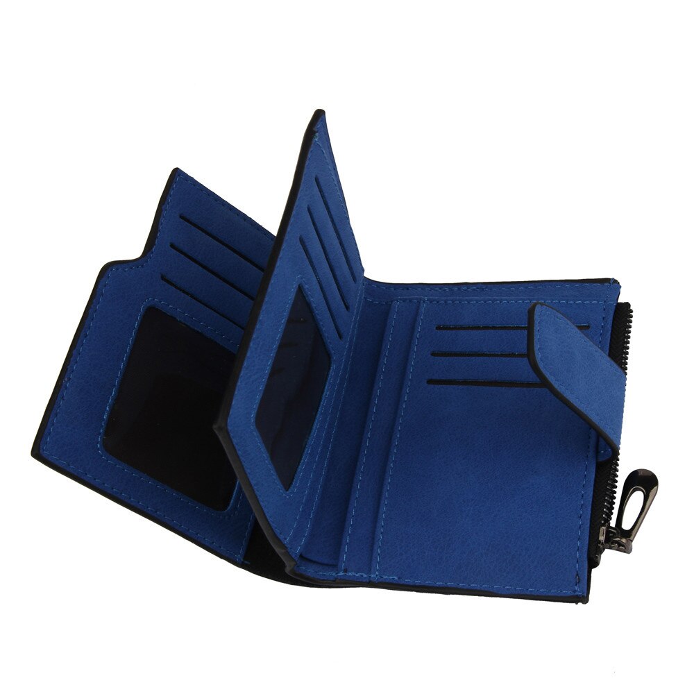 Vrouwen Portefeuilles En Portemonnees Mini Grind Magic Bifold Lederen Kaarthouder Card Case Dames Portemonnee Portafoglio Donna Monedero Mujer