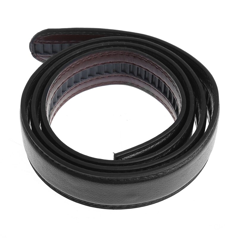 Cinturón de negocios automático de cuero para hombre, reemplazo de cintura sin hebilla,