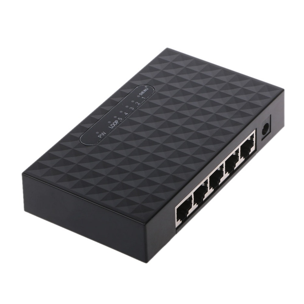 Mini adaptateur de bureau HUB Ethernet, 5 ports, 10/100/1000Mbps, LAN rapide, commutateur réseau, Jy23 19