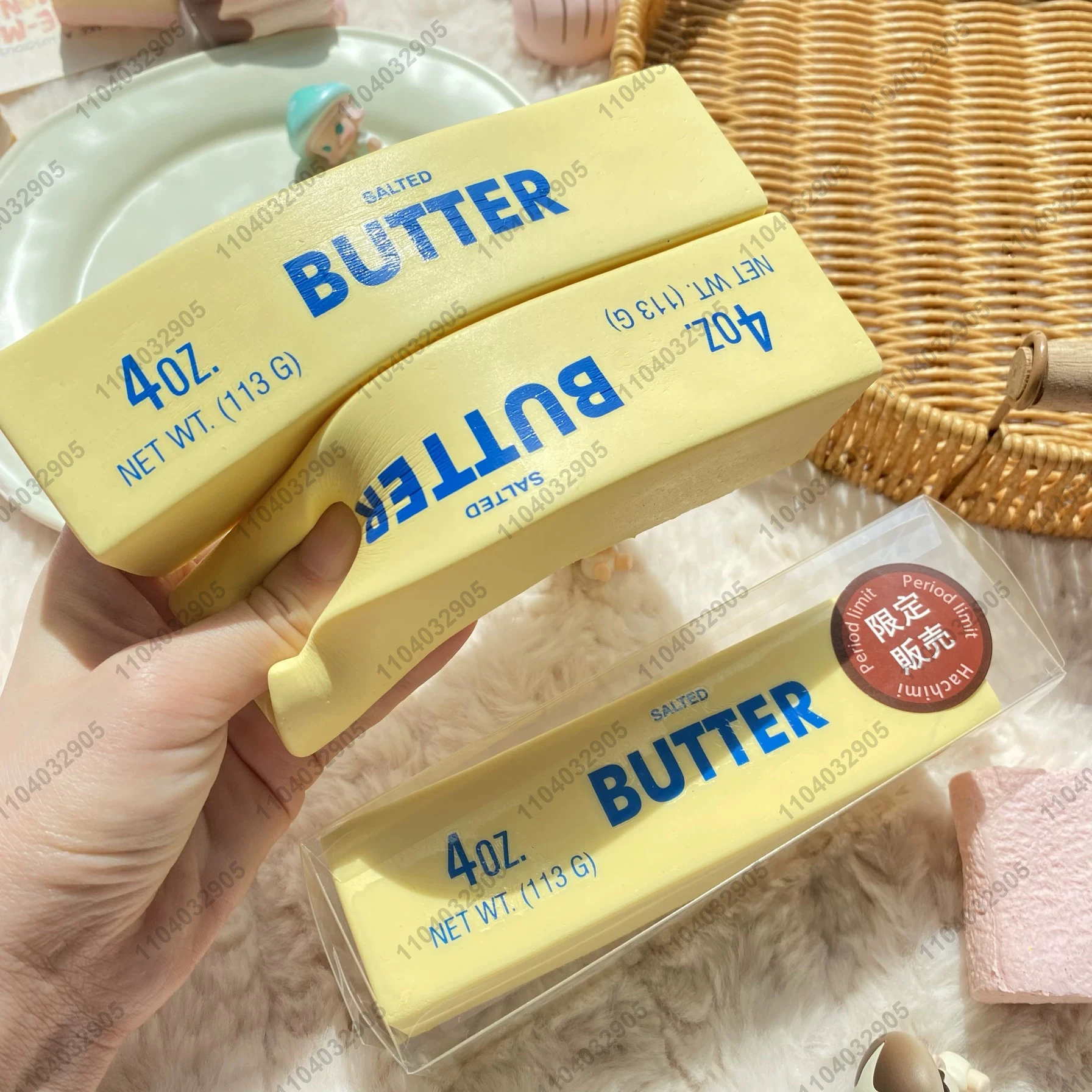 Butter Stick Squishy Spielzeug Langsam Steigendes Squeeze Spielzeug Butter Bar Ziegel Squishy Zappeln Spielzeug Anti Stress Release Hand Entspannen Spielzeug