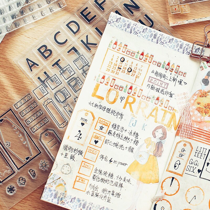 Transparent Silikon Mehrere Stile Dichtung Stempel Karte, Der 3d Stempel Transparent Stempel für Scrapbooking Klar Briefmarken