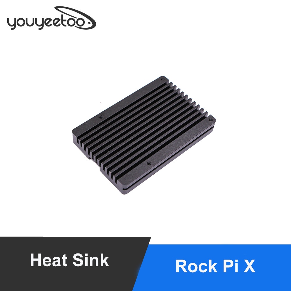 Dissipador de calor para rock pi x