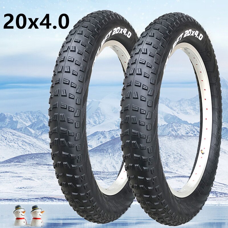 20 tums snöcykeldäck 20 x 4.0 atv-däck strandcykeldäck city fat elcykel cykeldäck innerslang 100-406 fat däck ebike