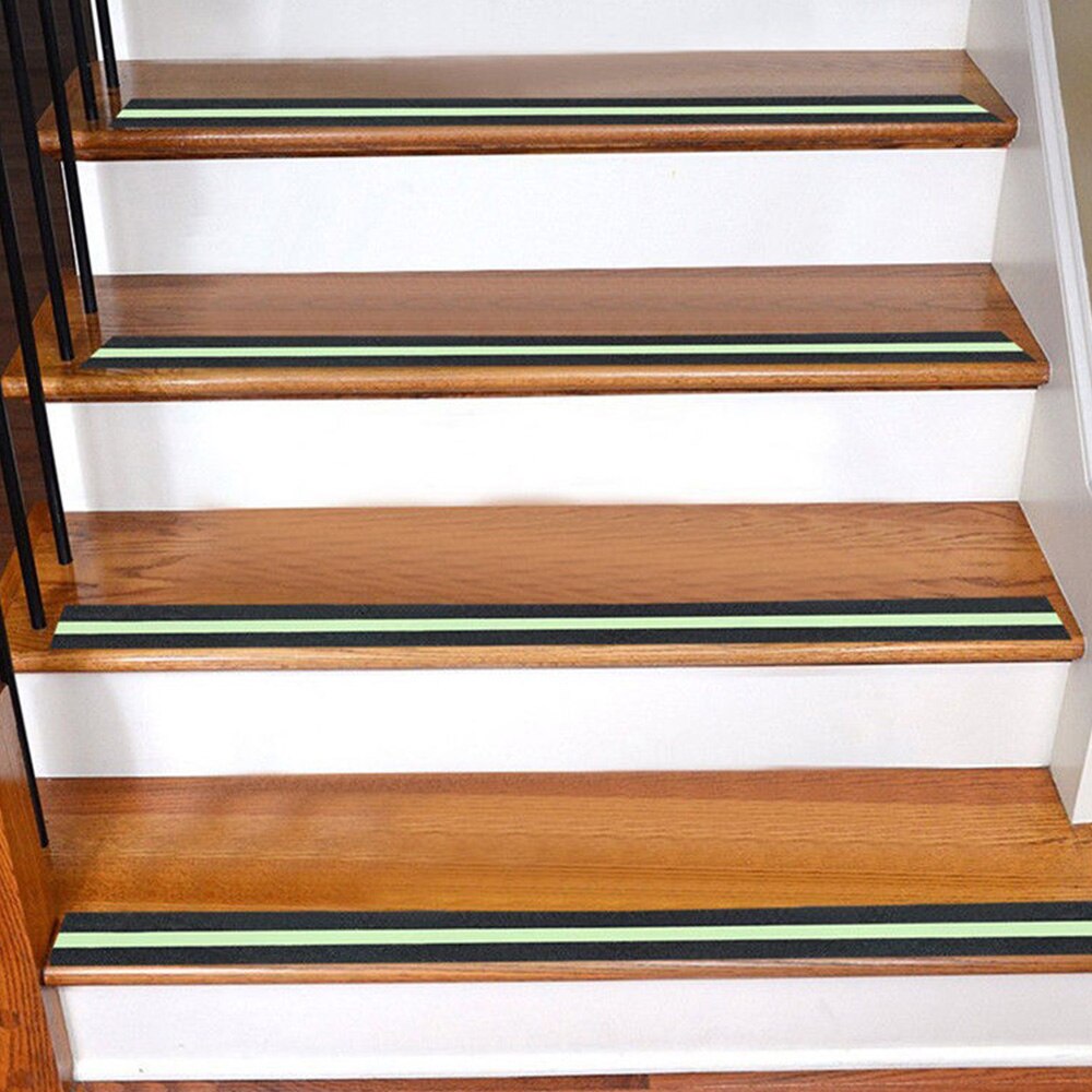 5 Cm * 5 M Frosted Lichtgevende Antislip Tapes Huisdier Oppervlak Anti-Slip Tape Lichtgevende In Donkere schurende Tape Trap Loopvlak Stap Veiligheid