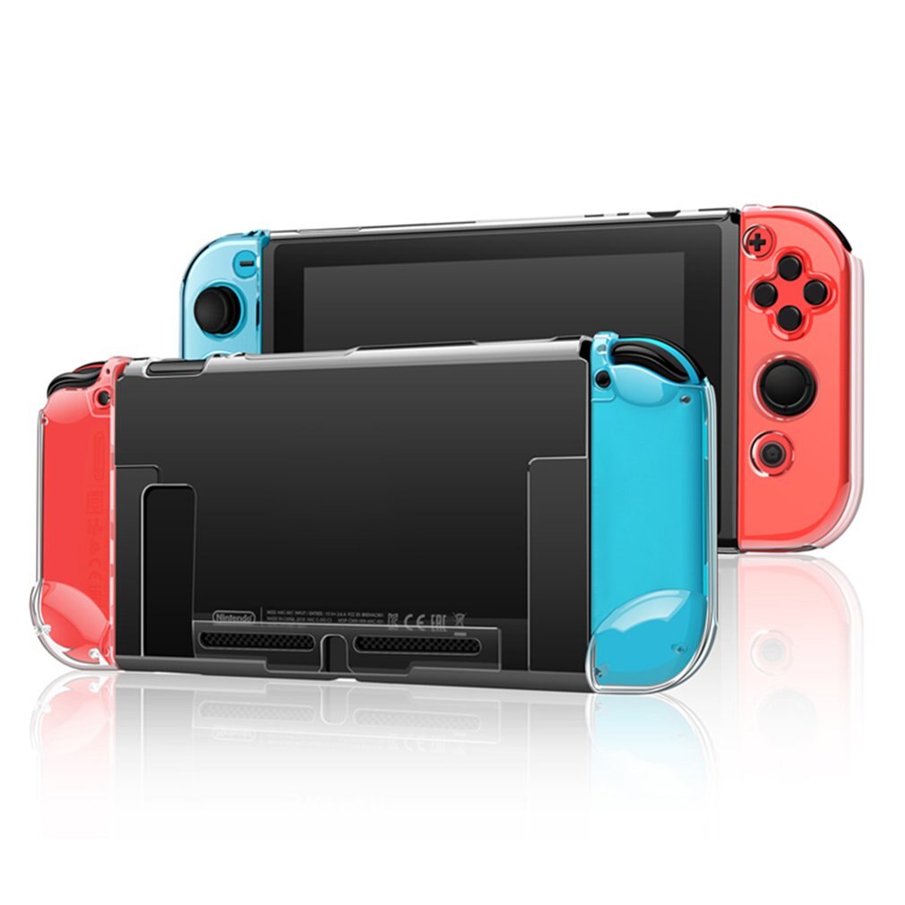 Voor Nintendo Switch Bescherm Crystal Transparante Case Shell Anti-Schade & Dust Voor Schakelaar Protector Case