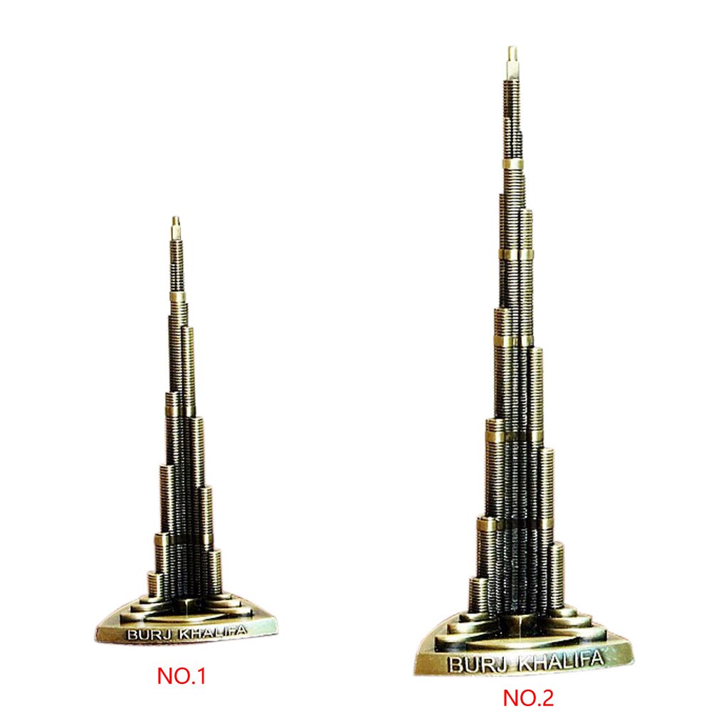 13/18cm Burj Khalifa Dubai Worlds Tallest Building Architecture Model Decoration