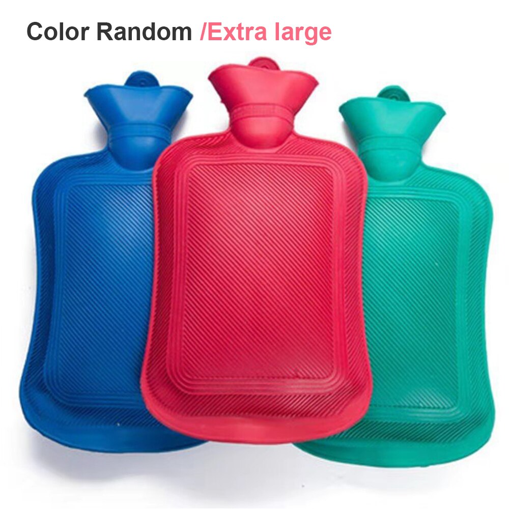 Bouteille d'eau chaude en Silicone dessin animé mignon chat refroidisseur réutilisable chauffage glace refroidissement Muscle blessure Portable chauffe-mains: 2000ml