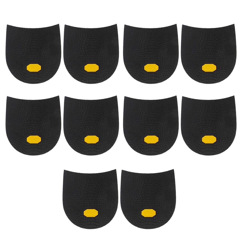 5 Paare Klassische Footful Korn Gummi Kleber Auf Fersen Schuhe Sohle Ersatz
