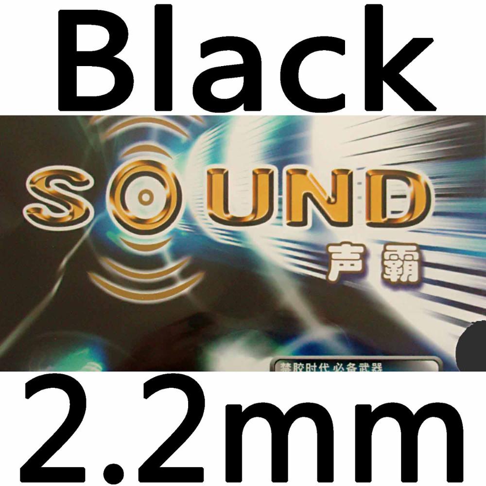 KTL sonido rápido (sonido rápido), tenis de mesa (pimpón), goma con esponja: black 220